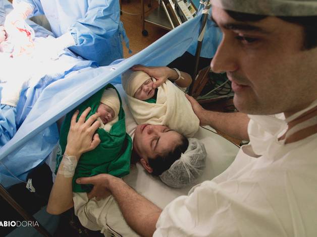 FAMILIA de Chegada de Pedro e João