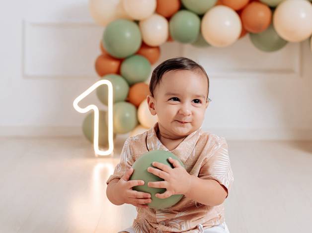 Infantis de Smash the Cake 1 aninho João Lucas