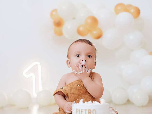 Infantis de Smash the cake Pietro