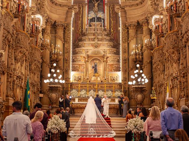 Casamento de Casamento Fabiano & Renata - Igreja São Francisco de Paula - Rj