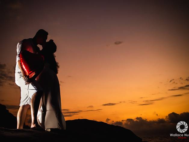 Ensaio Casal de Ensaio Pré Wedding Leonardo e Joice - Nascer do Sol