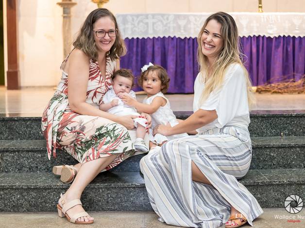 Batizado de Batizado Betina e Leonardo - Paróquia Santo Agostinho Barra da Tijuca