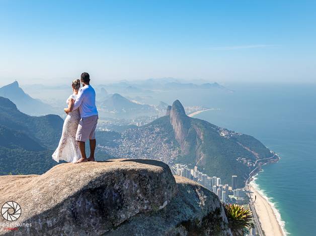 Ensaio Casal de Ensaio casal Pedra da Gávea