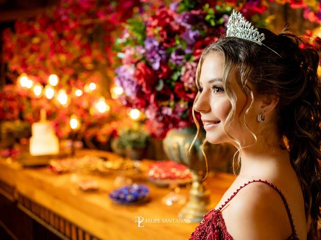 15 anos de 15 anos Marina Manto Verde