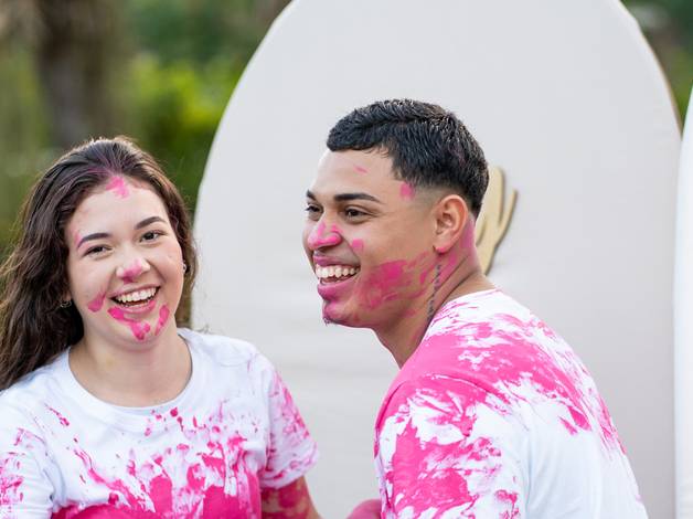 Gestante de Cha Revalacao Bianca