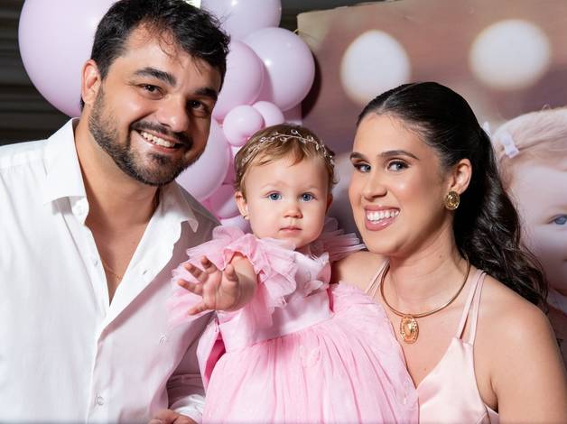 Aniversários de Lara 1 ano