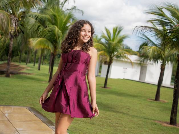 Ensaios de Aline 15 anos - Condominio 