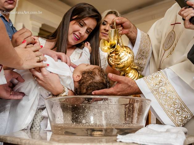 Infantil de Batizado Catarina