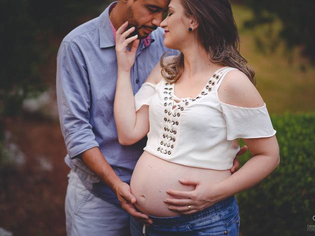 Gestante de Paula e Dalvan [A espera por Pedro]