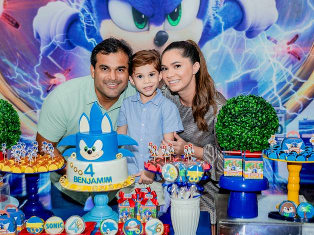 Aniversários de 4 anos do Benjamim