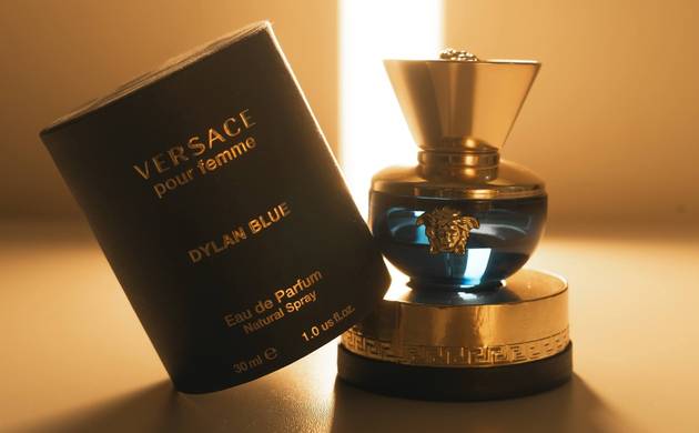 Publicidade e Still  de Versace - Perfume - Dylan Blue