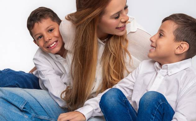 Ensaio Família  de Ensaio Dia das Mães 