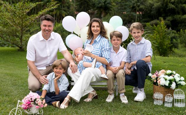Família de Jurucéia e Rogério