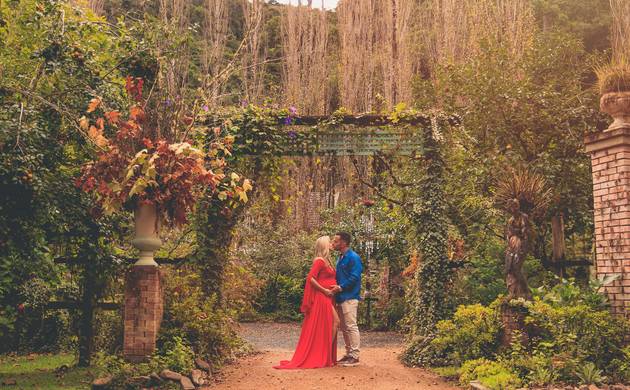 Ensaio Gestante de Ensaio Fotográfico de Gestante em Urubici - Jardim Secreto 