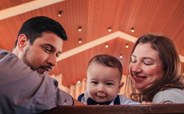 Batizado de bebê de Batizado do Miguel - Cobertura Fotográfica - São José - SC