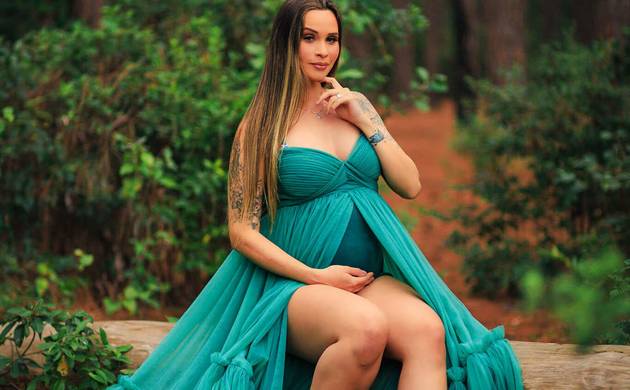 Ensaio Gestante de Ensaio Gestante no Bosque do Moçambique, Florianópolis | A Doce Espera de Daiane