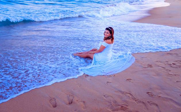 Ensaio Gestante de Ensaio Gestante na praia em Florianópolis -  Grazi