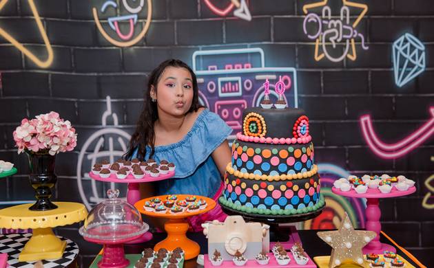 Aniversários Infantis de Festa de Aniversário Infantil Caterine 10 anos - Buffet Balacobaco - Indaiatuba SP