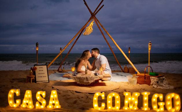 Pedido de Casamento Surpresa de Ana e Eudóxio 