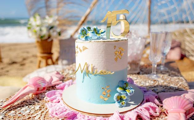 Ensaios de Aniversário de 15 Anos na Praia