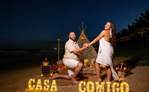Pedido de Casamento Surpresa de Triely e Juliano
