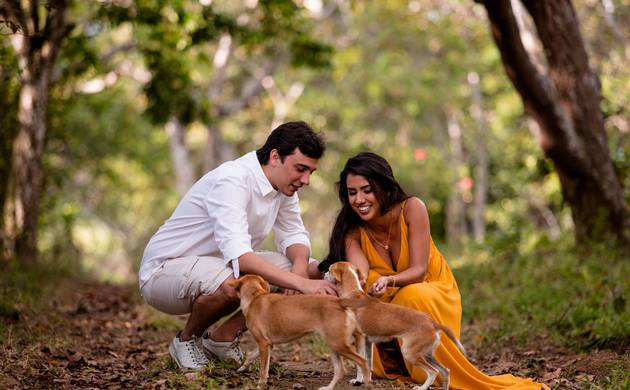 Ensaios de Alina e John