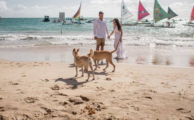 Ensaios de Tati e Rafael