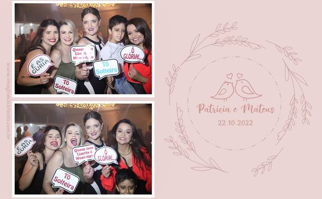 Eventos  de Patrícia e Mateus