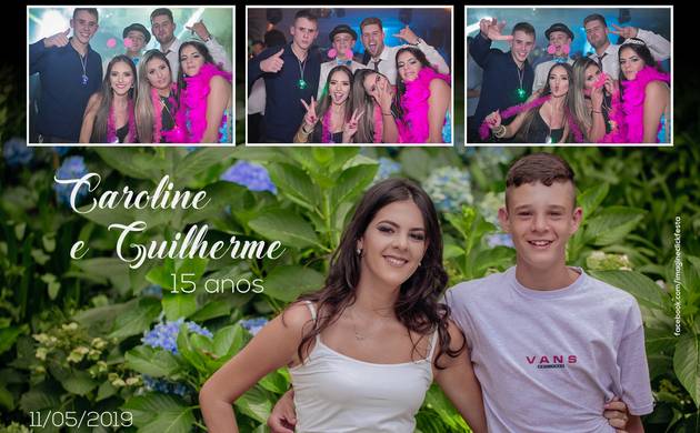 Eventos  de Caroline e Guilherme - 15 anos