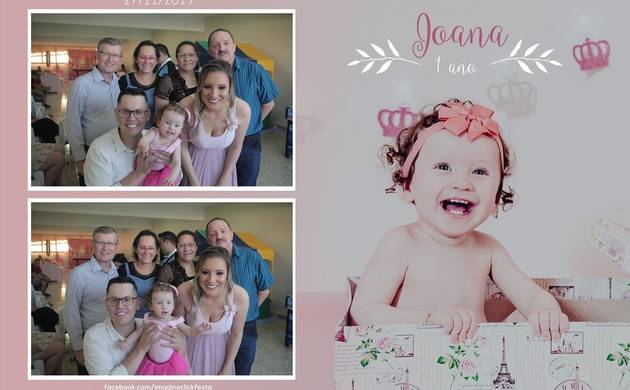 Eventos  de Joana - 1 ano