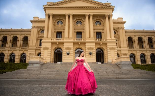 Debutante de Sophia - Ensaio de Debutante