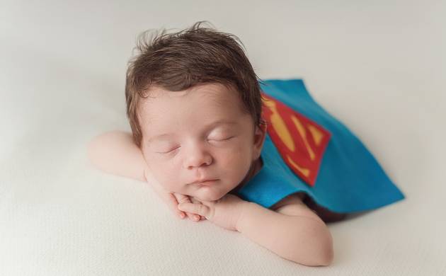 Newborn de João com 22 dias de vida