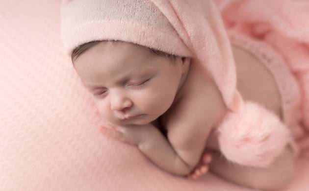 Newborn de Giovana aos 12 dias de vida