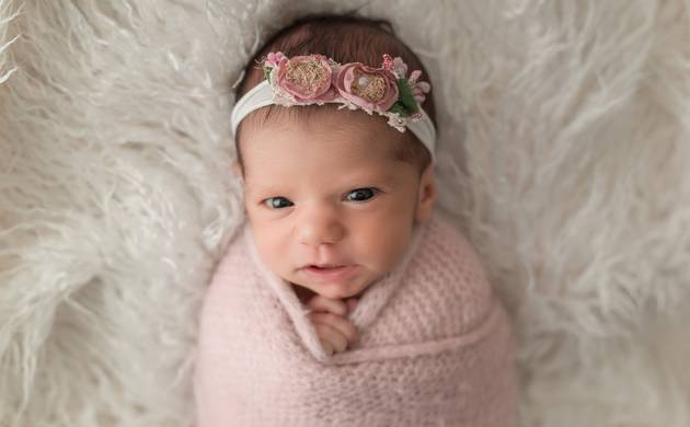 Newborn de Antonella aos 17 dias de vida