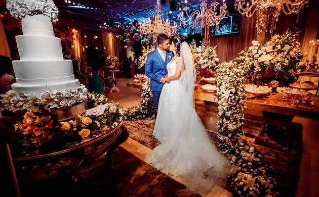 Casamentos de A médica Marcela Lima e o corretor Tiago Oliveira casam-se no Villa Toscana em um evento luxuoso - Fotos Thiago Rosarii