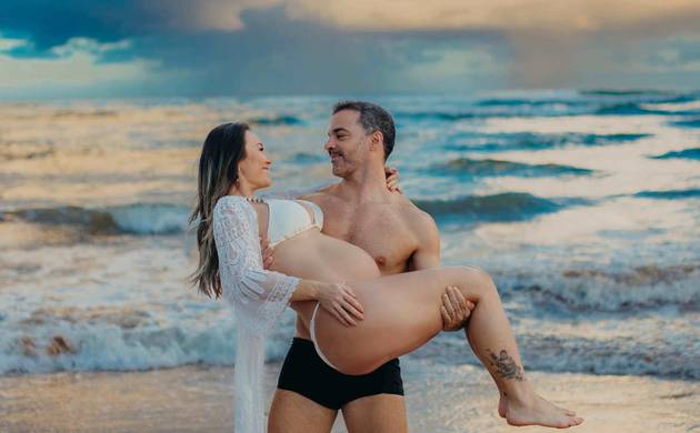 Ensaio Gestante de Vanessa e Gustavo - Primeira Gravidez