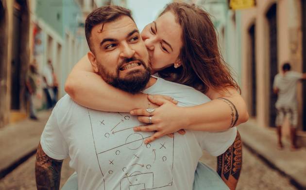 Ensaio Casal de Kaka e Juan