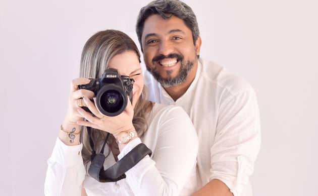 Fotos Corporativas/ Perfil de Vanessa e Junior 
