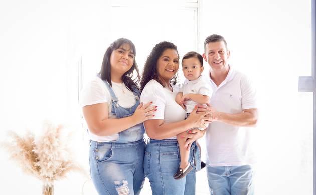 Ensaio Família  de Joaquim e sua Família 