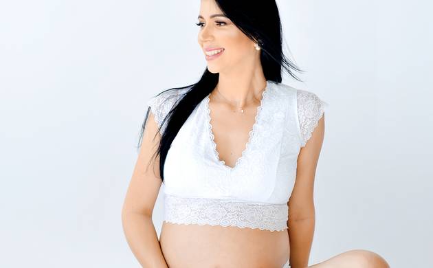 Gestante Studio de Edilaine em sua doce espera por Isadora