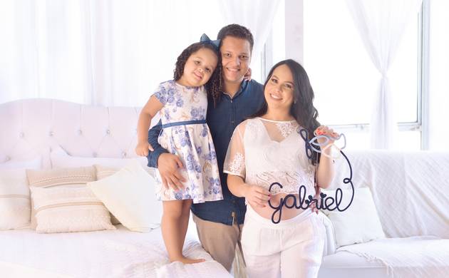 Quarto da foto  de Larissa em sua doce espera 