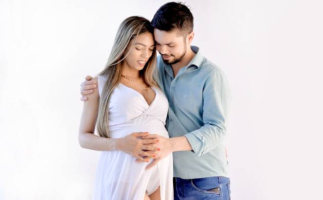 Gestante Studio de Joice em sua doce espera por Bruno