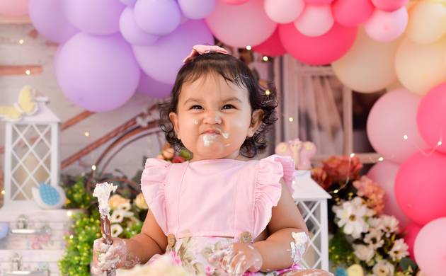 Smash the Cake de Jordana - tema: Jardim 