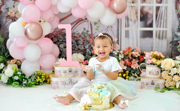 Smash the Cake de Liz - Tema: Jardim encantado 