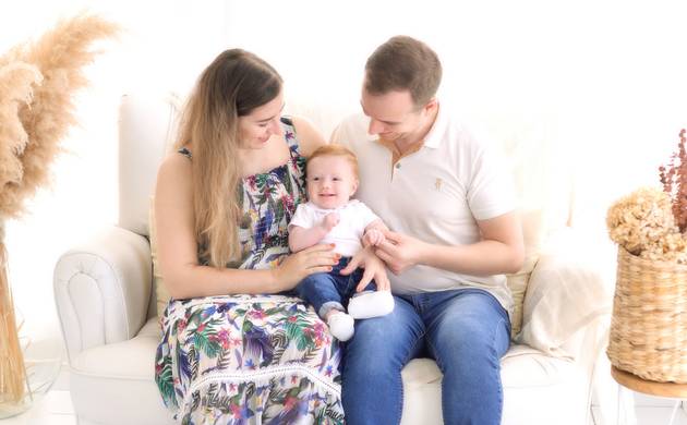 Ensaio Família  de Eduardo e sua família 