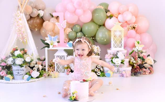 Smash the Cake de Melinda - Tema: Jardim 