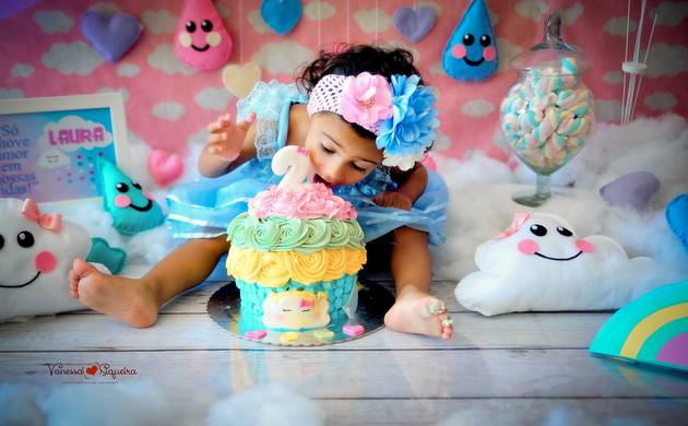 Smash the Cake de Laura 2 anos - Smash the Cake 