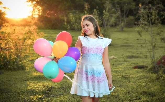 Ensaios externos  de Júlia - 12 anos 