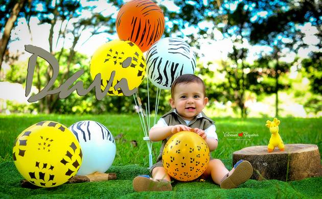 Ensaios externos  de Davi - 1º Aninho