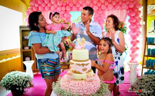 Aniversário Infantil de Elisa - 1º aninho 